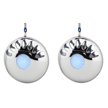 

2 Pack Personal Wearable Air Purifier Necklace Mini Portable Air Freshner Ionizer Negative Ion Generator Three Modes