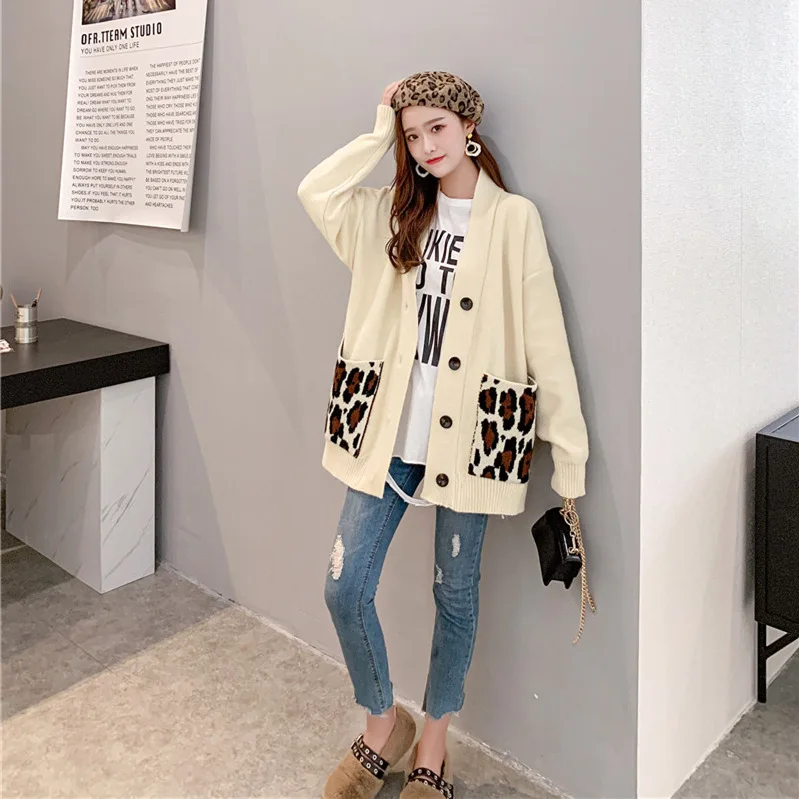Vetement Femme Hiver свитер для женщин Pull Femme Col V длинный кардиган Женская зимняя одежда свитер с открытым плечом