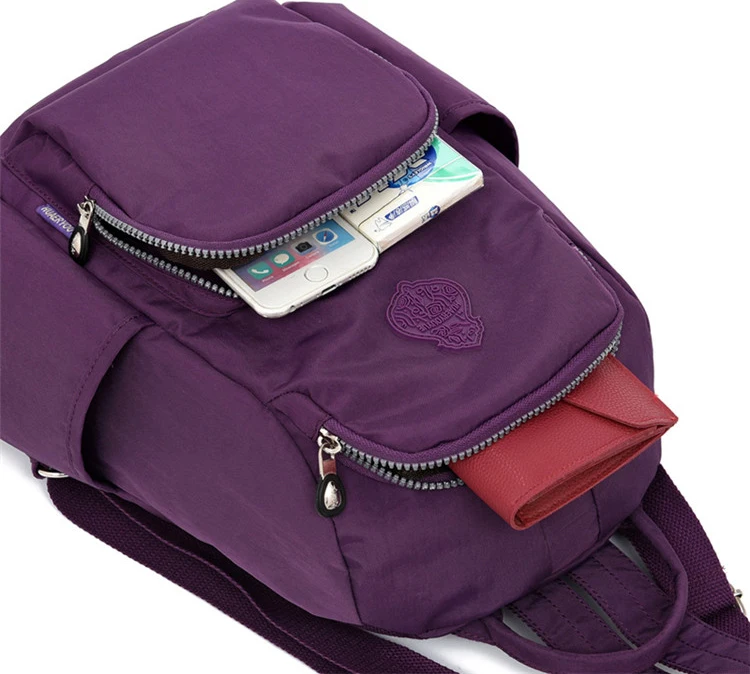 Anti-theft Women backpack Nylon High Quality Female backpacks For Teenagers Casual Daypack Ladies travel Shoulder bags Backbag best stylish backpacks for work