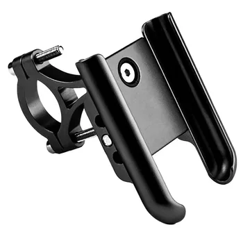 

Motorcycle Phone Holder Bike Aluminium Handlebar Phone Mount 360 Rotatable Compatible for Samsung iPhone 3.5-7.2Inch Cellphones