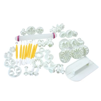 

14 Models 46 Piece Set Fondant Cake Biscuit Spring Embossing Mould