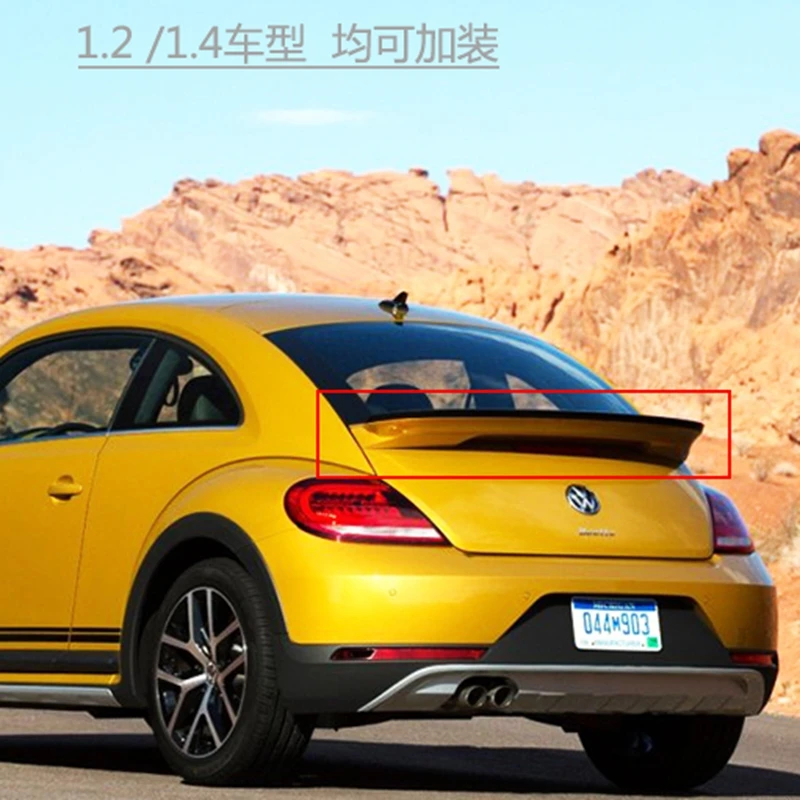 АБС пластик краска для заднего крыла багажника губ Спойлеры подходит Volkswagen Beetle