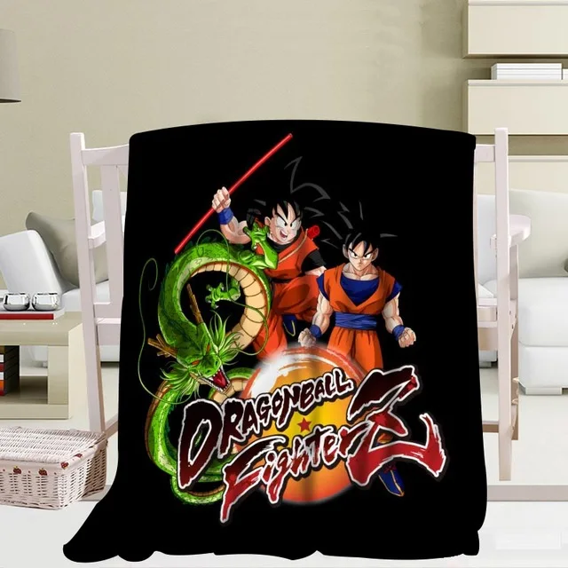Аниме Dragon ball z одеяло s Путешествия Диван коралловый флис тканевые одеяла мягкие пользовательские Фланелевые Одеяло для дивана/постельное покрывало