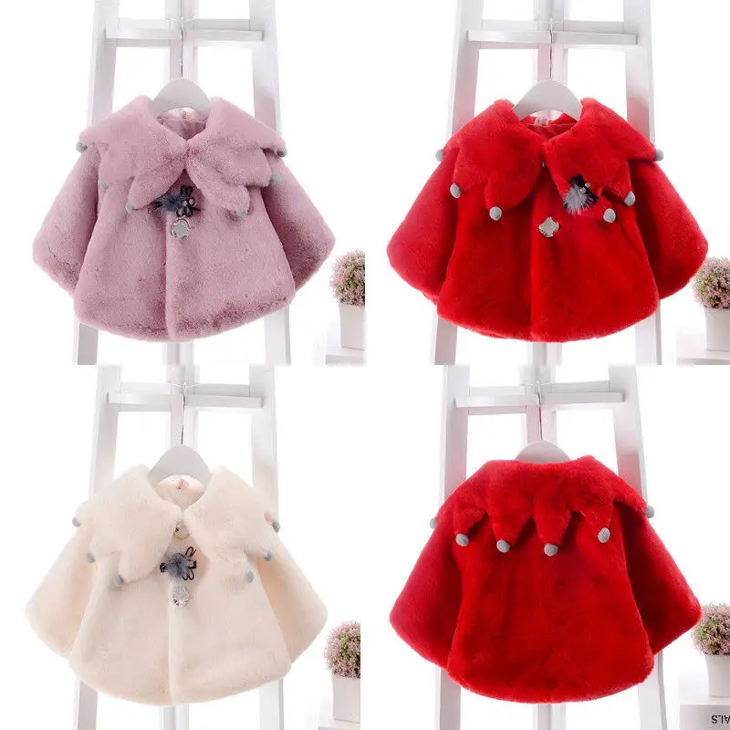 Новинка Осень зима 2019 детская одежда мягкая флисовая накидка пальто зимняя