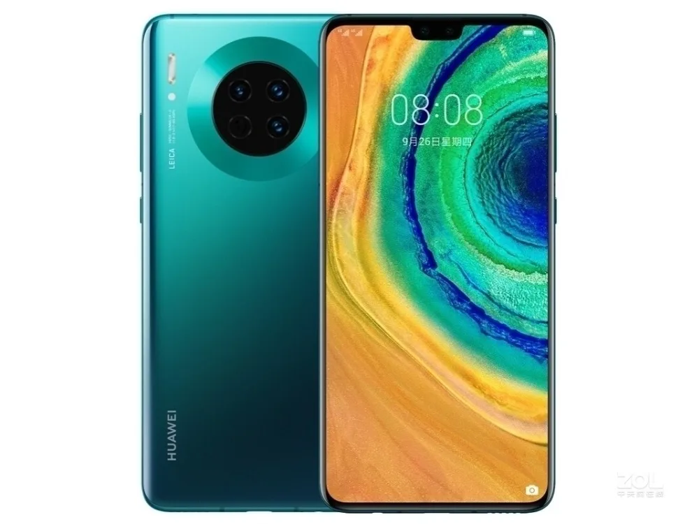 Новая модель huawei mate 30 смартфон Kirin 990 Android 10,0 6,62 дюймов OLED 40.0MP+ 16.0MP+ 8.0MP+ 24.0MP 40 Вт супер зарядное устройство+ Qi IP53
