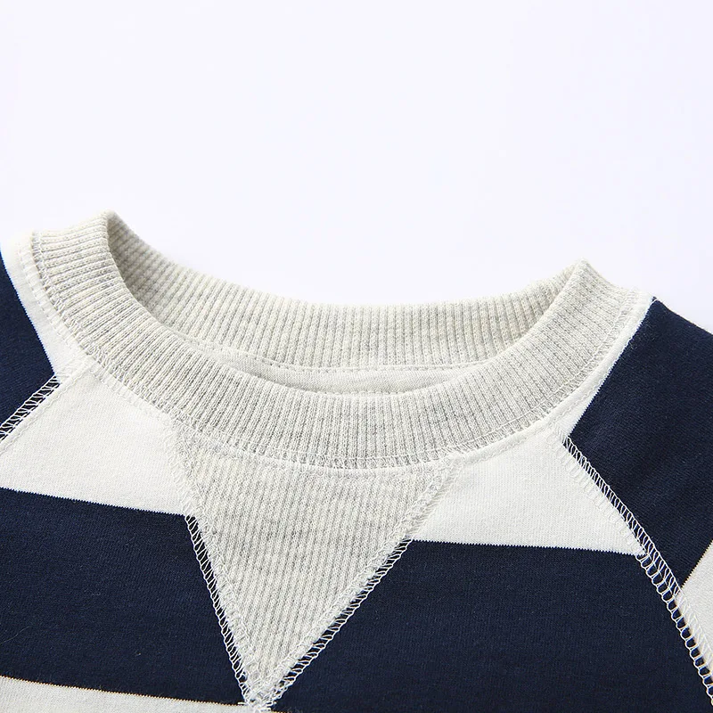 Long Sleeve Striped Print Pullover Sweatshirt Kids Baby Boy Spring Autumn 2-10 Years kids sweater kids hoodie sweatshirts