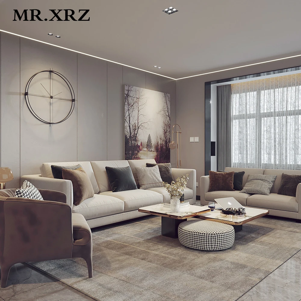 MR.XRZ 2 м 6 5 Вт SMD линейный светодиодный светильник для бара встраиваемый алюминиевый профиль Staight с 3 типами