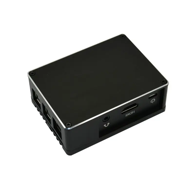 1 компл. Алюминиевый чехол металлический корпус черный корпус для Raspberry Pi 3 Model B+/B комплект X3UB