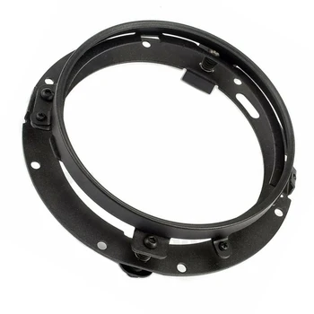 

LED Headlight Bracket Mounting Cradle Holder Replacement Exterior Ring