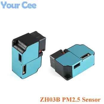 

ZH03B Laser Dust Sensor Module PM2.5 Sensor Detecting Large Particles 0.3-10um Serial Output PWM Output With Cable