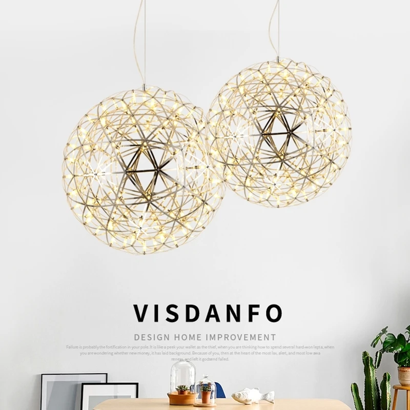 

A Northern Europe Originality Personality Bar Counter A Chandelier Post Modern Villa Spark The Ball Engineering A Chandelier