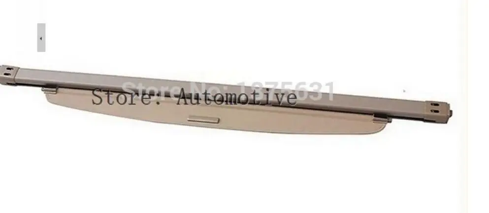 Задний багажник защитный лист для багажника Крышка для hyundai Santa Fe 7 Seat 2006 2007 2008 2009 2010 2011 2012(черный, бежевый - Название цвета: Begie