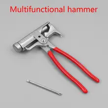 Многофункциональный универсальный аварийный молоток отвертка ключ плоскогубцы зажим Пинцет 35EC