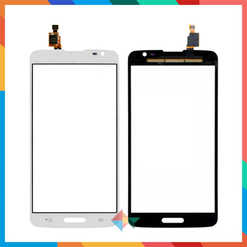 Высокое качество 5," для LG G Pro Lite D680 D682 сенсорный экран дигитайзер Переднее стекло объектив сенсорная панель