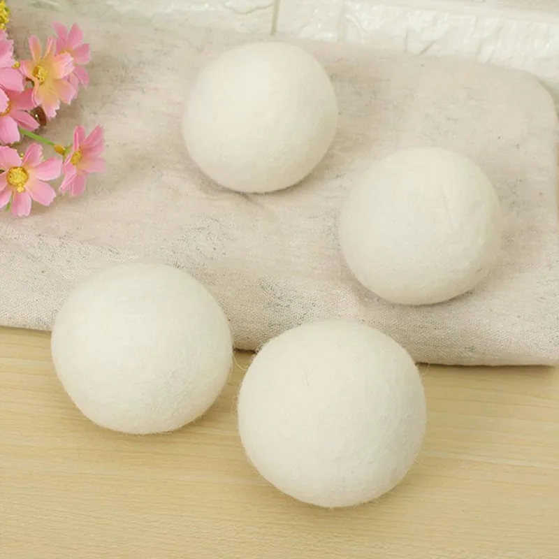 6/7cm Reusable Wool Dryer Balls Softener Laundry Laundry Ball Wool Dryer Balls Home Washing Washing Machine Accessories