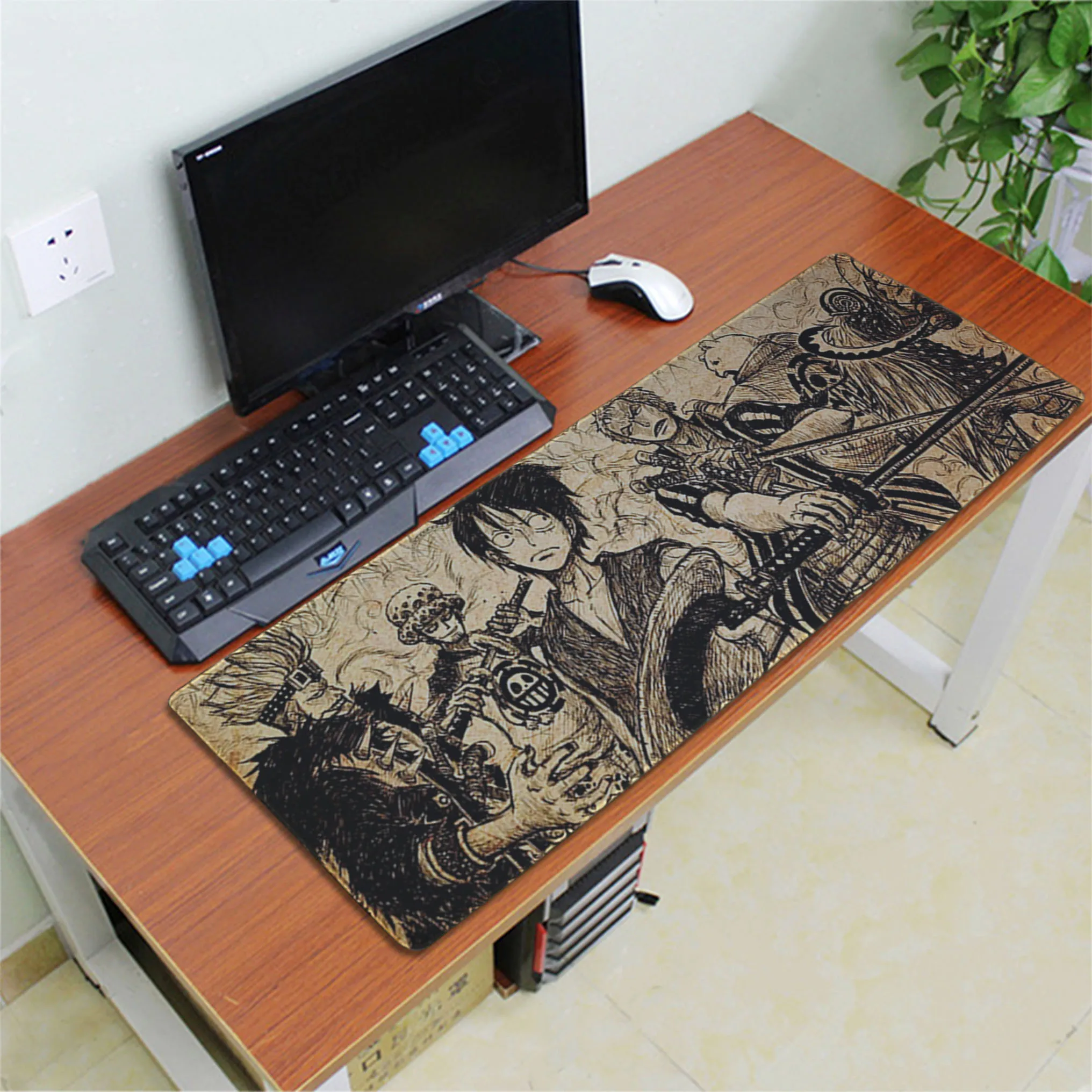 Lock Edge 40X90cm Коврик для мыши Chopper padmouse 900x300x2 мм, большой коврик для компьютерной мыши notbook, цельный игровой коврик для мыши, геймерский коврик для мыши с клавиатурой - Color: Lock Edge 40X90cm