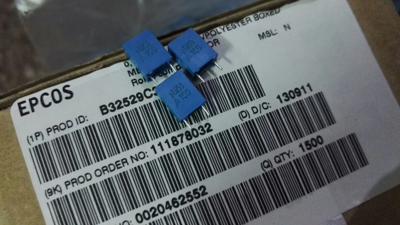 20pcs/50pcs Original new B32529C3104J 250V 0.1UF 100NF 104 EPCOS Siemens film capacitor P=5mm | Электронные компоненты и