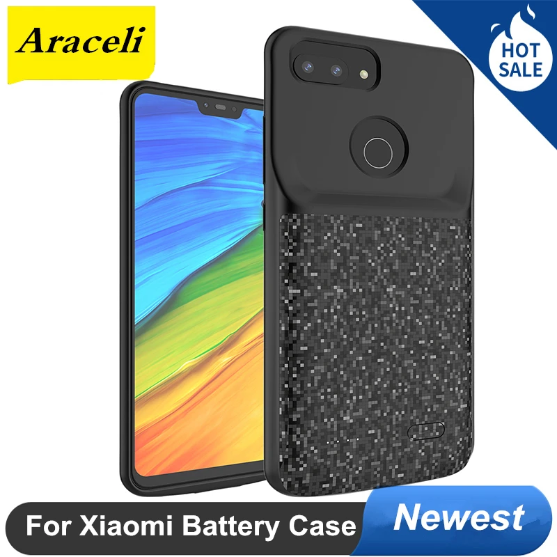 Чехол для аккумулятора Xiaomi Mi 8 Se Lite 9 6 6X Mix 2 2s внешний умный чехол аккумулятор |