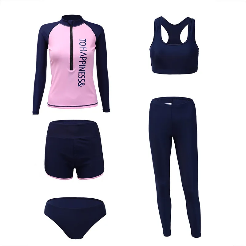 Купальники для серфинга для женщин Рашгард размера плюс Badpak Rash Guard девушки серфинга женский купальник бикини с длинным рукавом танкини