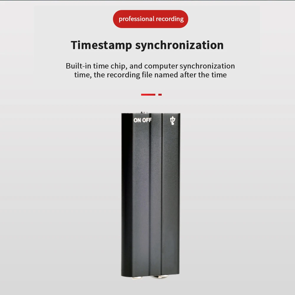 8 Гб мини аудио диктофон USB вспышка Профессиональный цифровой HD Запись Ручка Denoise