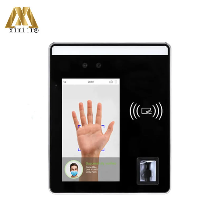 Biometric Face Recognize Access Control Time Attendance With IC Card 5 inch Touch Screen Smart Palm Access Control System - Famidy.com