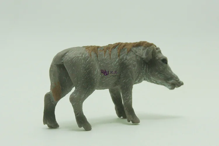 Модель диких животных модель набор маленький Warthog пластик эмулят игрушки
