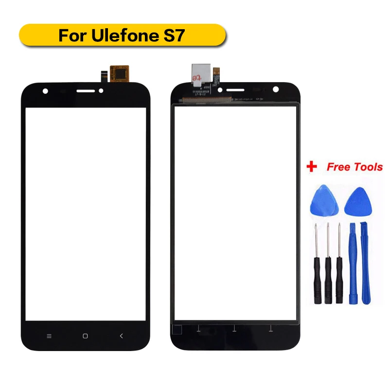 

For Ulefone S7 LCD Display Touch Screen Digitizer for Ulefone S7 Mobile Phone LCD Replacement+Tools kit