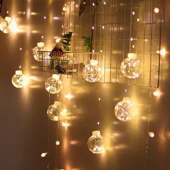 Led String Bal Licht Gordijn Wish Ball Tuin Lamp Xmas Wedding Home Decor Led Strip Licht Voor Home Decoratie Neon lint Tape