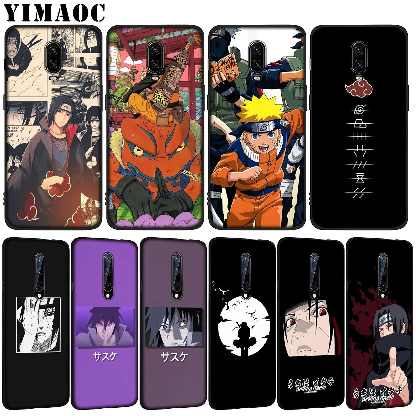 Мягкий силиконовый чехол Akatsuki Pein Konan NARUTO для Oneplus 7T 7 Pro 6 6T 5 5T One Plus черный из ТПУ |