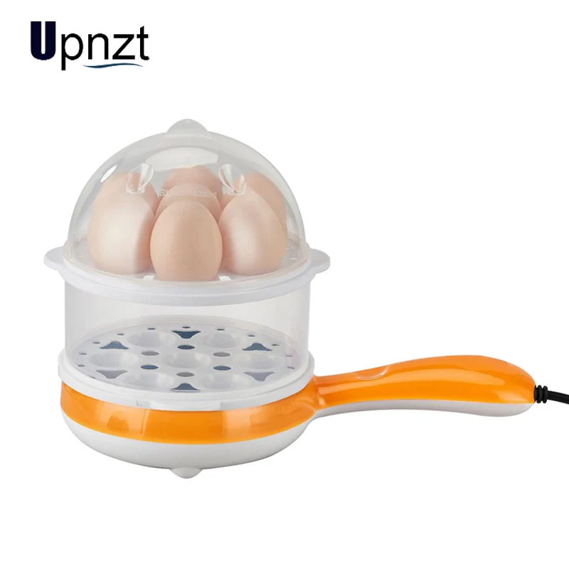 Электрическая антипригарная сковорода двойного назначения для жарки яиц на пару