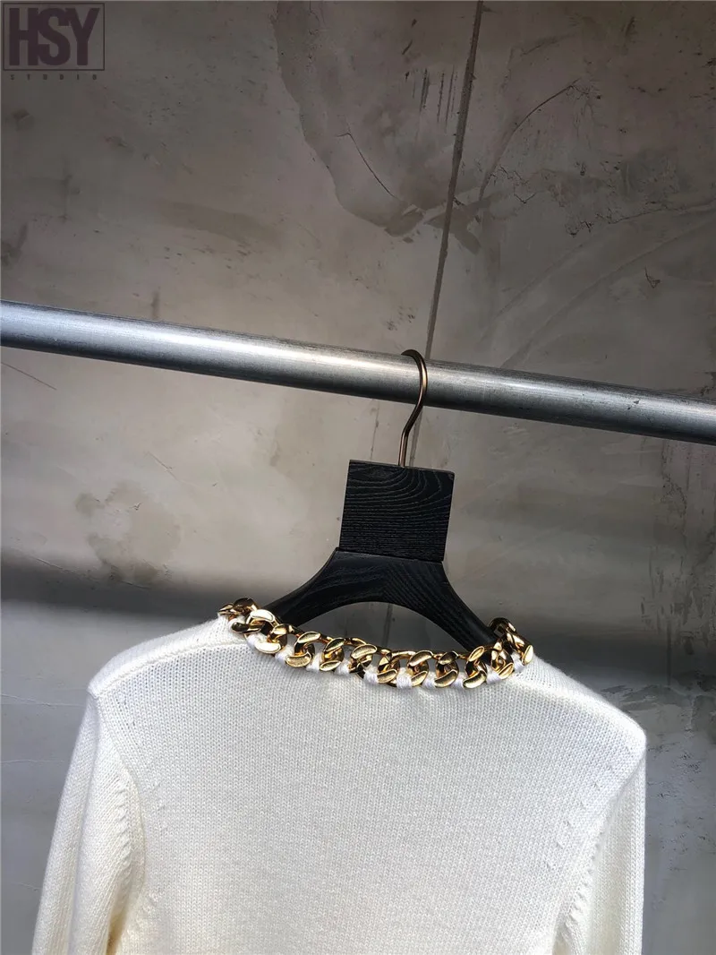 【HSY】2019 Осень Зима Новая мода высокого класса для женщин вручную прошитая