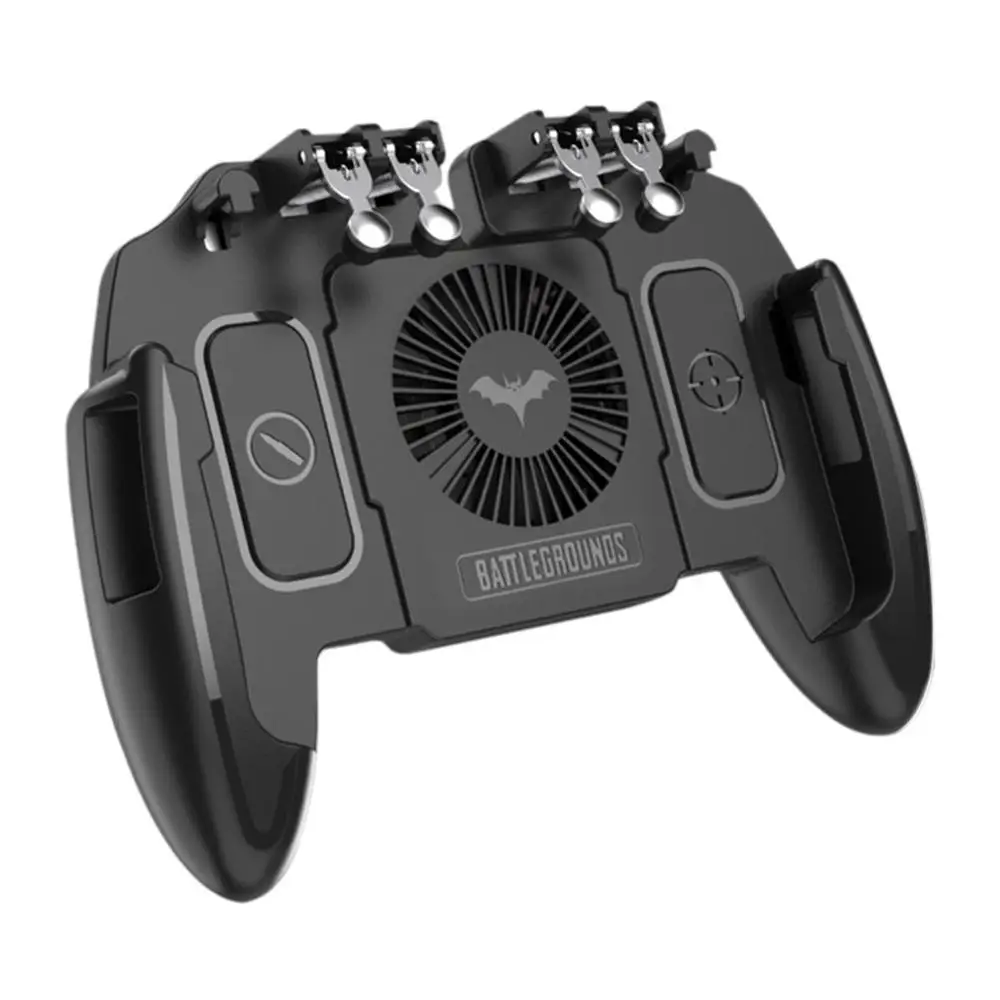  Six Finger PUBG Mobile Shooting Game Controller Gamepad Trigger Aim Button L1R1 Joystick for iPhone
