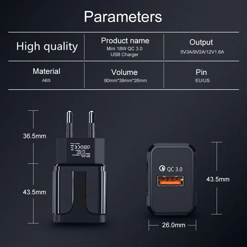 Для samsung galaxy S3 S4 S6 S7 край A3 A5 J3 J5 J7 A6 A7 QC 3,0 быстрое зарядное устройство для телефона и 1 м Магнитный Micro USB кабель для передачи данных