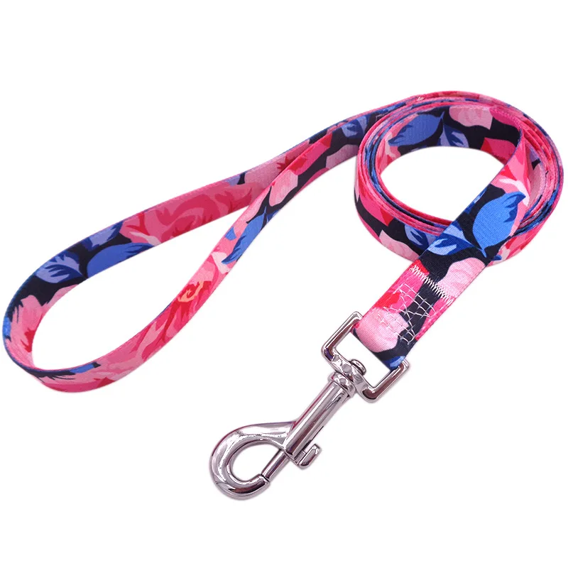 10Styles Pet Leash High Quality Bohemian Printed Dog Leashes Fashion Durable Ethnic Style Leads Rope For Small Medium Large Dogs