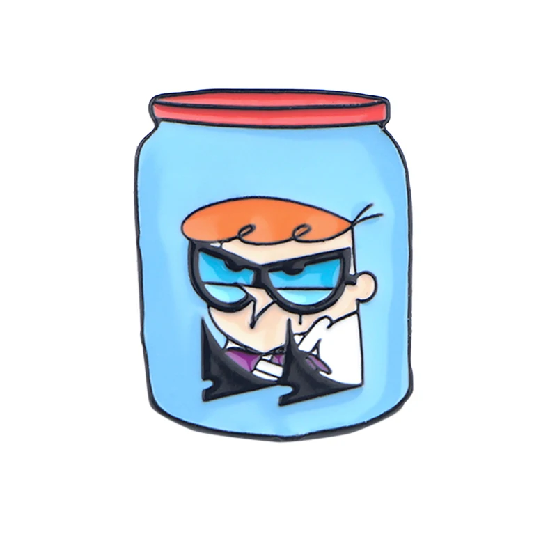 3 CA710 Урсула Dexter's Lab металлические эмалированные булавки и броши для женщин Маленький принц нагрудные булавки рюкзак сумки значок коллекция подарки - Цвет: 3