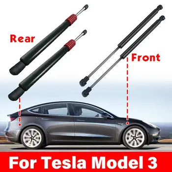 

2X Front engine Rear Trunk Tail Gate Tailgate Boot Gas Spring Shock Lift Struts Support For Tesla Model 3 2017 2018 2019 2020