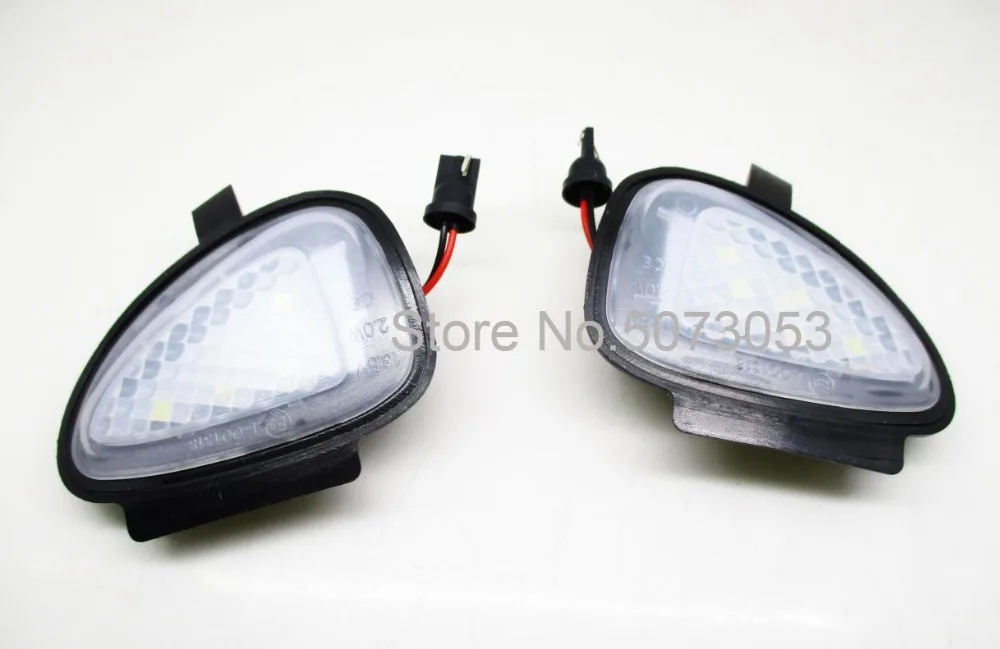 2 шт. светодиодный светильник с боковым зеркалом для VW Golf 6 GTI 09~ Golf Cabriolet 12~ Touran 2010~ PASSAT B7 2011
