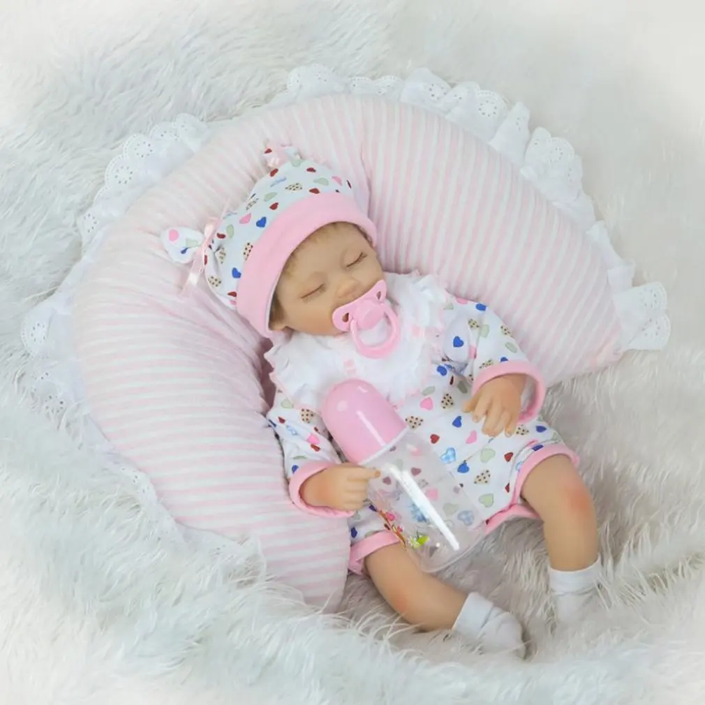 Многоцветный 55 см Reborn Baby Doll силиконовая виниловая Реалистичная кукла для девочек 55 см Реалистичная принцесса детская игрушка детский подарок на день рождения - Цвет: Многоцветный