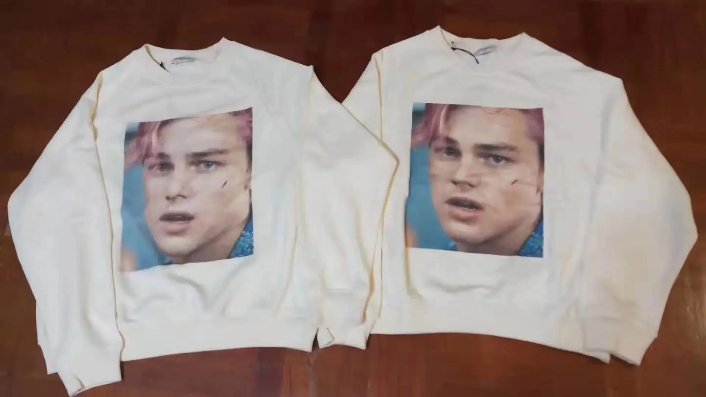 19ss Леонардо ARNODEFRANCE Hoodies1: 1 топовое покрытие версия негабаритных уличная Kanye West в стиле «хип-хоп» ARNODEFRANCE кофты Для мужчин Для женщин