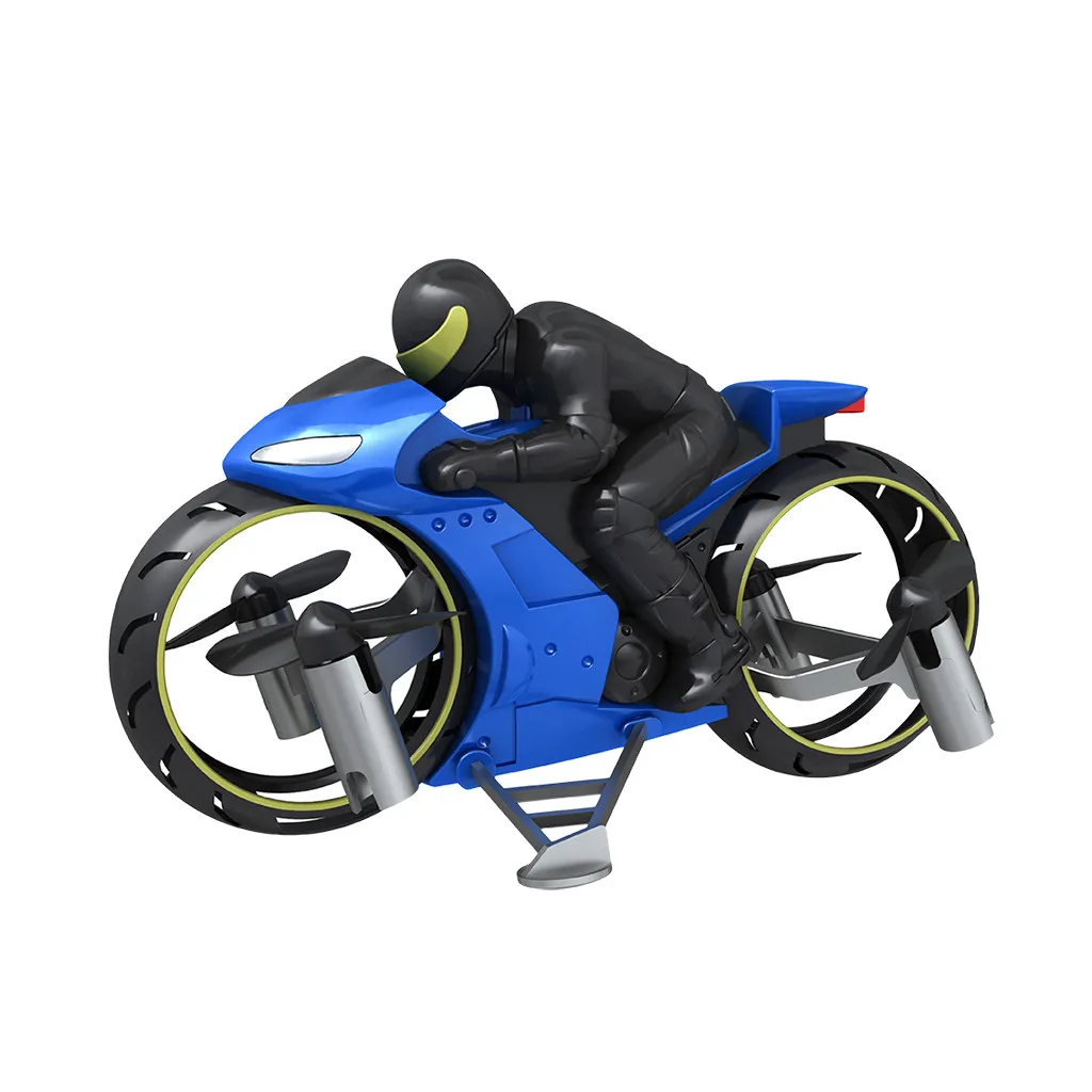 2,4 г Летающий мотоцикл 360 градусов крен земли и F светильник двойной режим светодиодный светильник Радиоуправляемый Дрон