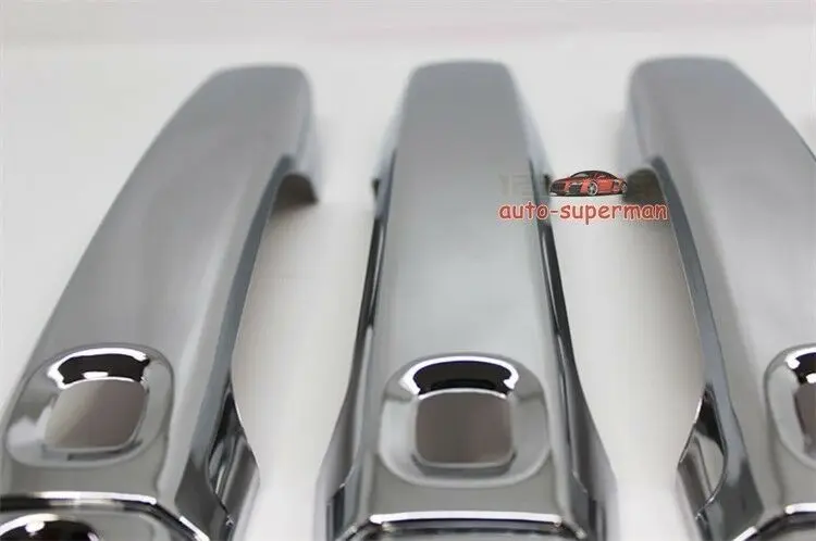 Car modification Car accessories Chrome door handle cover ForToyota Land Cruiser FJ200/LEXUS LX570 2008