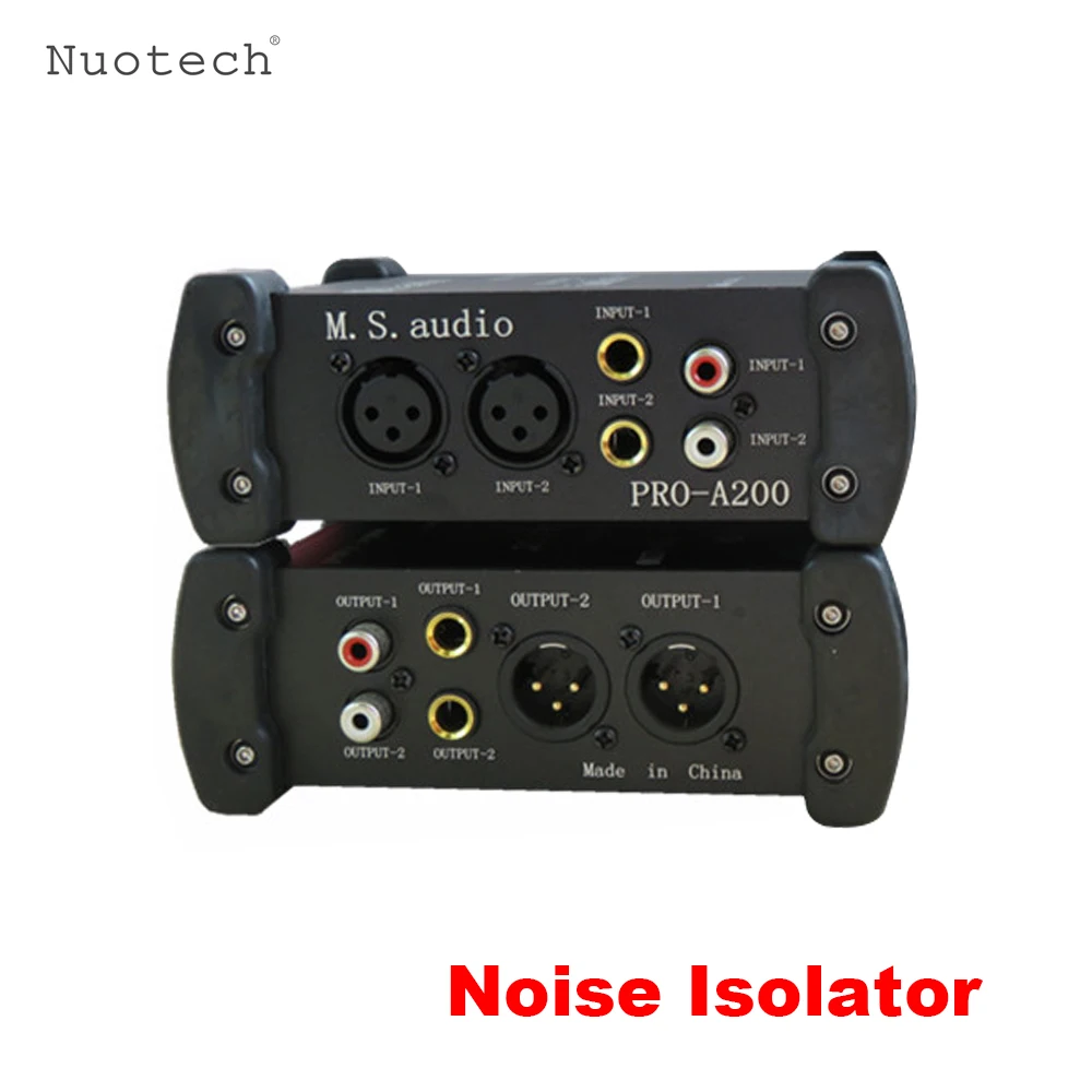 Nuotech Audio Isolator Professional Signal Headphone Speaker
