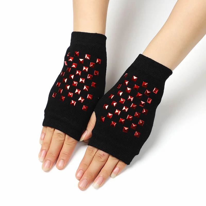 Women Stylish Hand Warmer Winter Gloves Women Arm Crochet Knitting Cotton Mitten Warm Fingerless Gloves Gants Femme k2987
