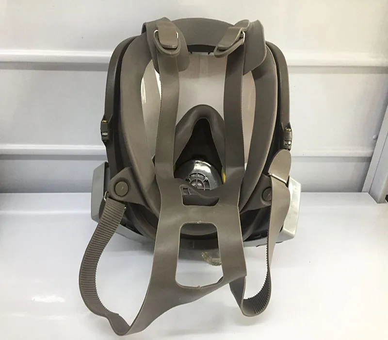 1PCS ZY 6800 mask + 2PCS 7093 filter high quality Super clear Full mask For dust smoke welding Respirator gas