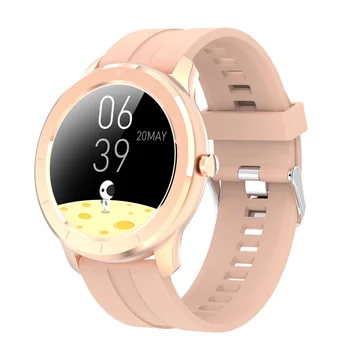 

T6 women smart watch men IP68 Waterproof Full round touch screen Blood pressure oxygen smartwatch men Fitness tracker Bracelet