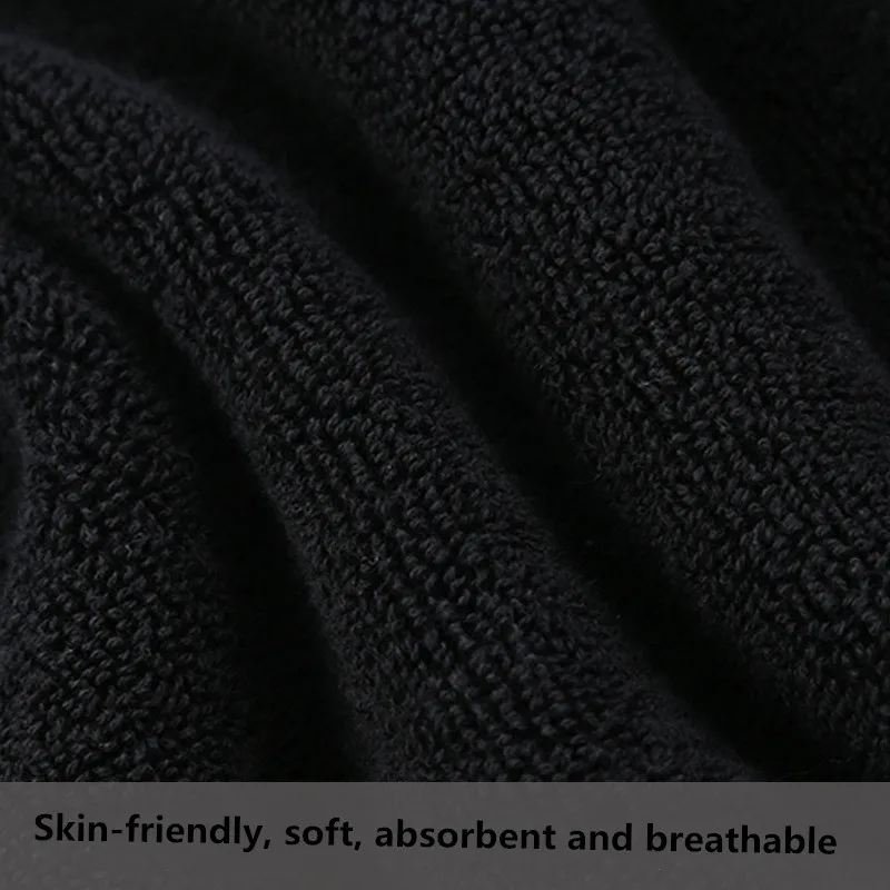 Towels Premium Black Hand Towels-100%Cotton,Ultra Soft and Highly Absorbent,600GSM  Hand Towels,Hotel& Spa Quality Hand Towels 5