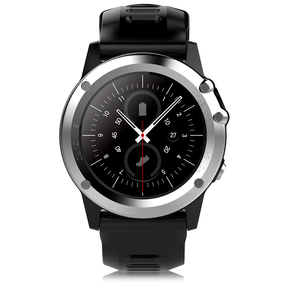 H1 3g Смарт-часы телефон 1,39 дюймов Android 4,4 Смарт-часы MTK6572 4 ГБ gps часы водонепроницаемые IP68 2.0MP камера шагомер