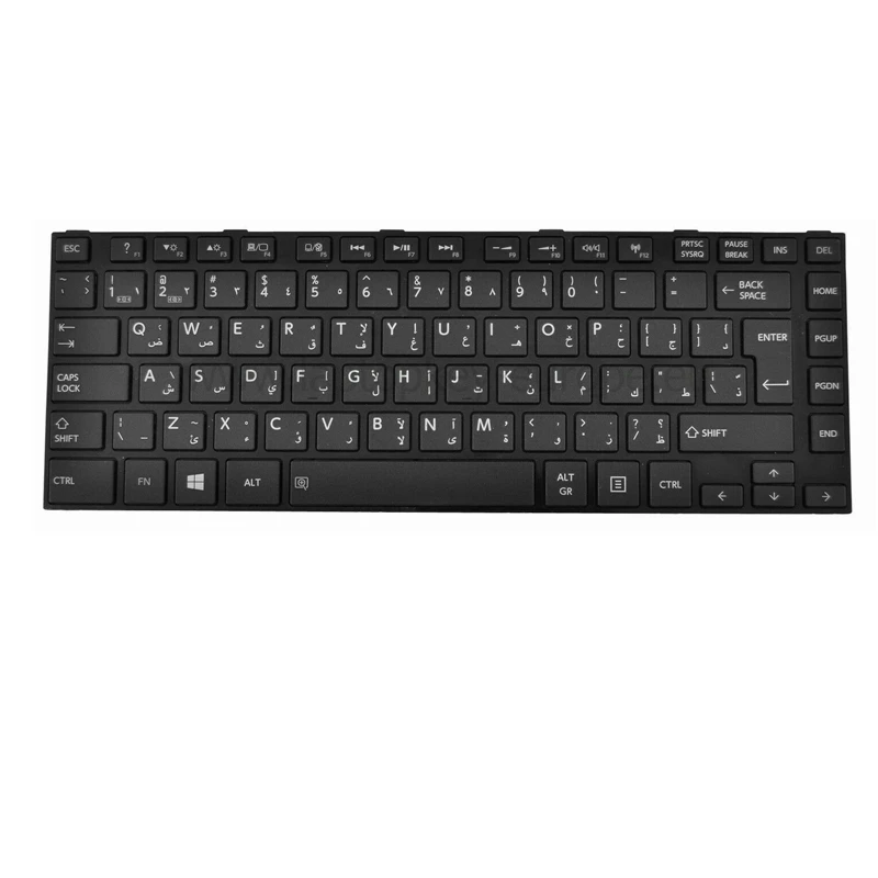 Арабская клавиатура для ноутбука Toshiba C800 L800 L830 P840 M805 AR