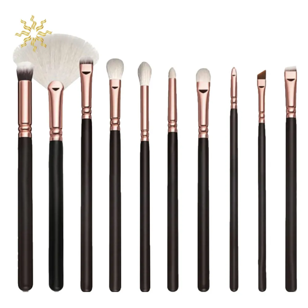 

10pcs/Set Makeup Brushes Foundation Powder Blush Eyeshadow Concealer Lip Eye Make Up Brush Cosmetics Beauty Tools