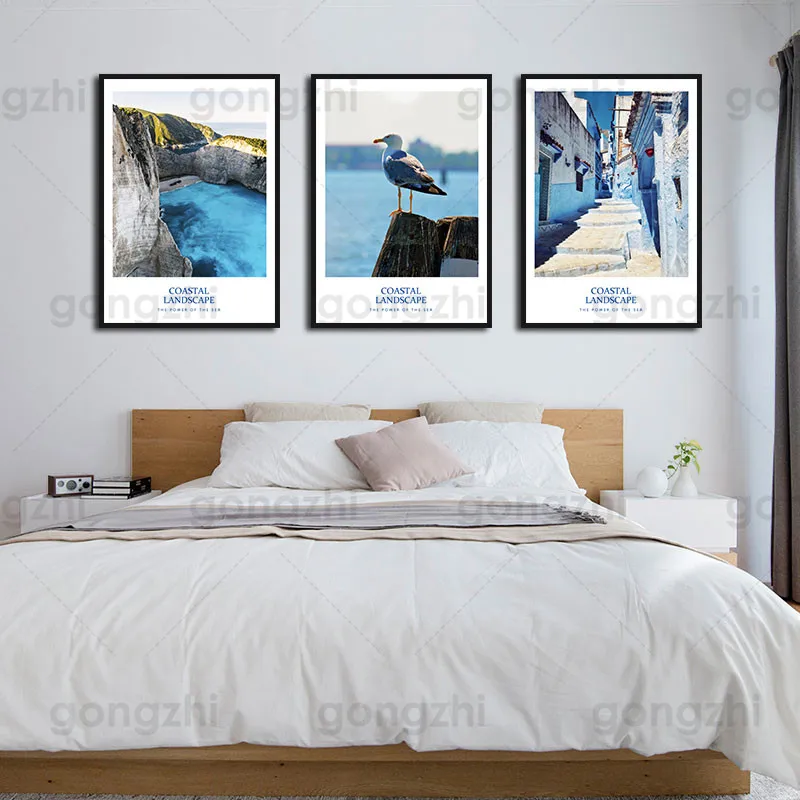 

Homesick Чайка Абстрактная Картина на холсте домашние постеры Спальня Коридор художественные плакаты Наклейки скандинавский Декор